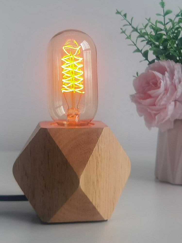 Edison Vintage Bulb Small Night Lamp Japanese Atmosphere
