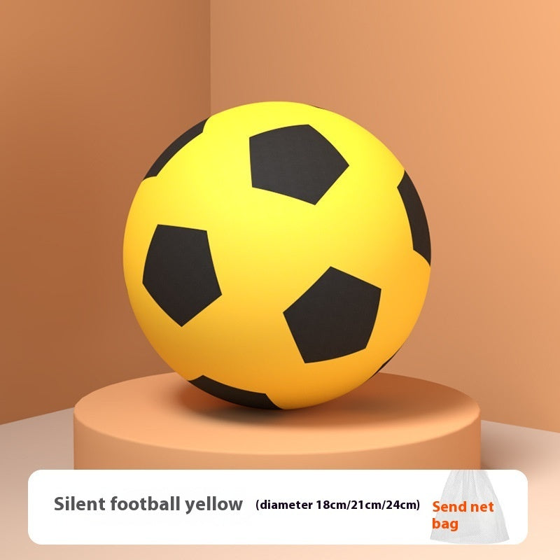 Mute Ball Children's Indoor Silent Football Training Elastic Ball