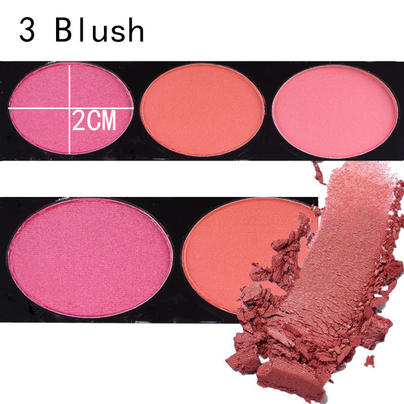 MISS ROSE 144 color 3 color 3 Color Eyeshadow blush eyebrow makeup makeup makeup kit special wholesalespecial wholesale