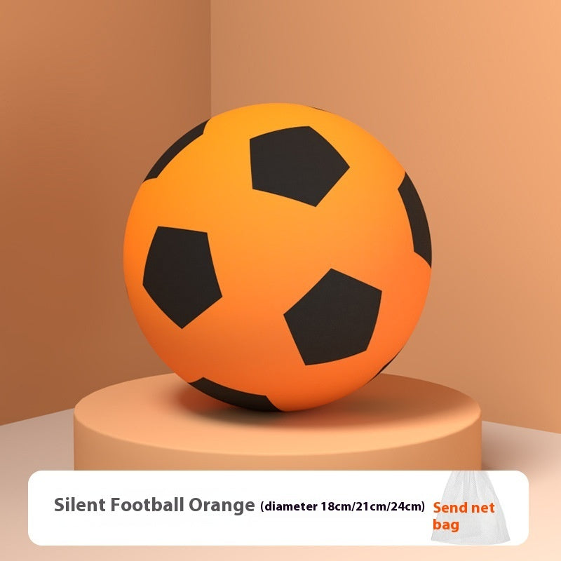 Mute Ball Children's Indoor Silent Football Training Elastic Ball