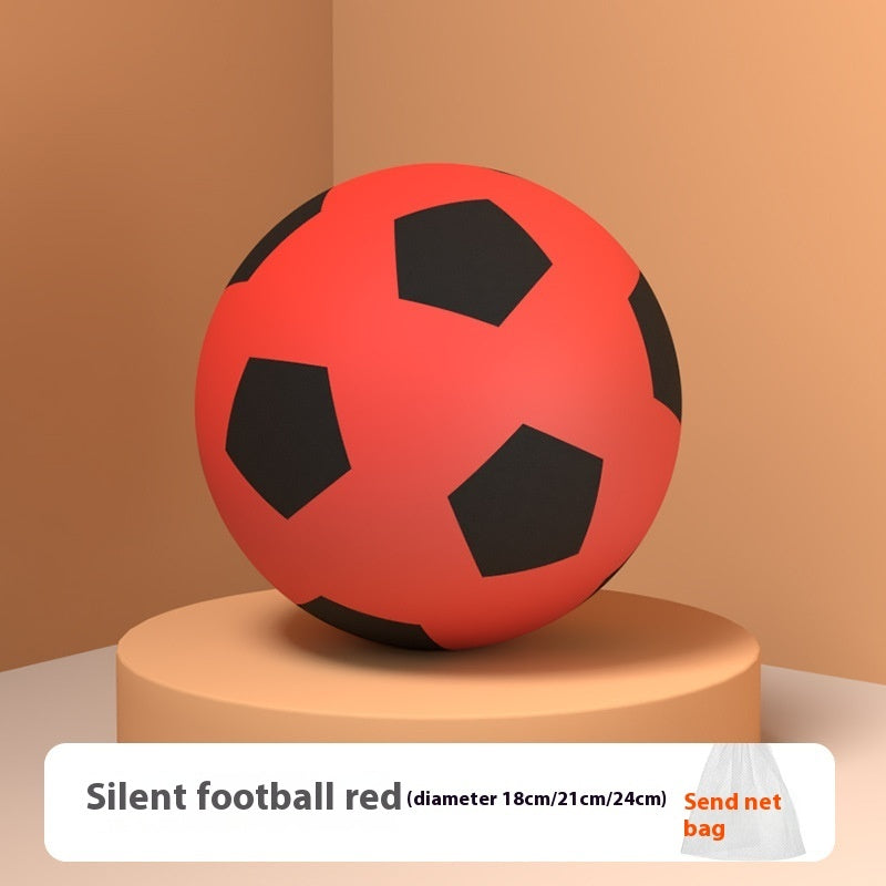 Mute Ball Children's Indoor Silent Football Training Elastic Ball