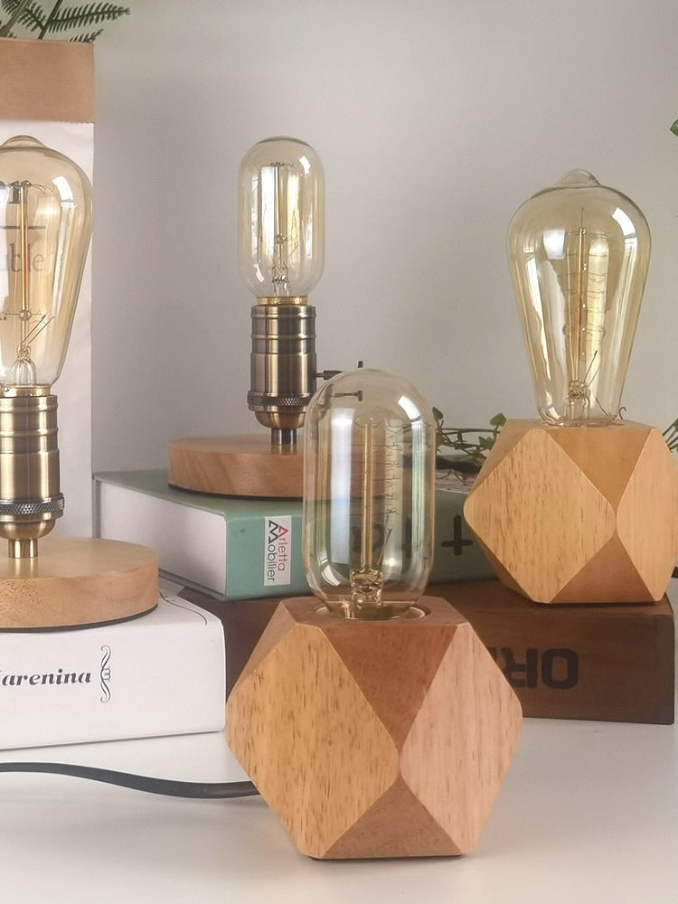 Edison Vintage Bulb Small Night Lamp Japanese Atmosphere