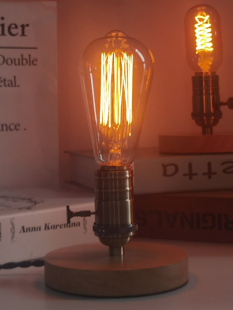 Edison Vintage Bulb Small Night Lamp Japanese Atmosphere
