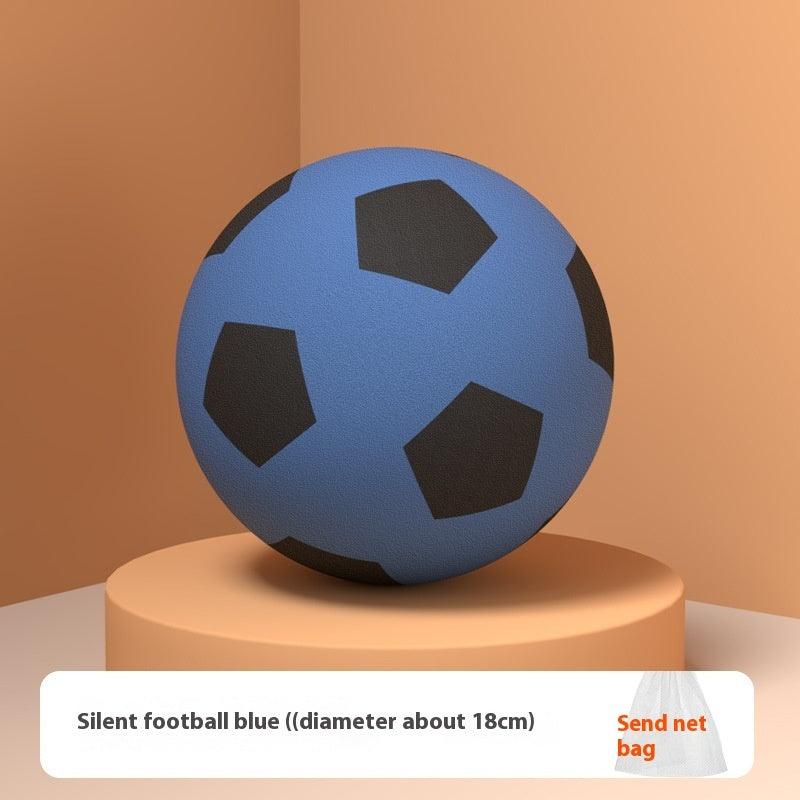 Mute Ball Children's Indoor Silent Football Training Elastic Ball