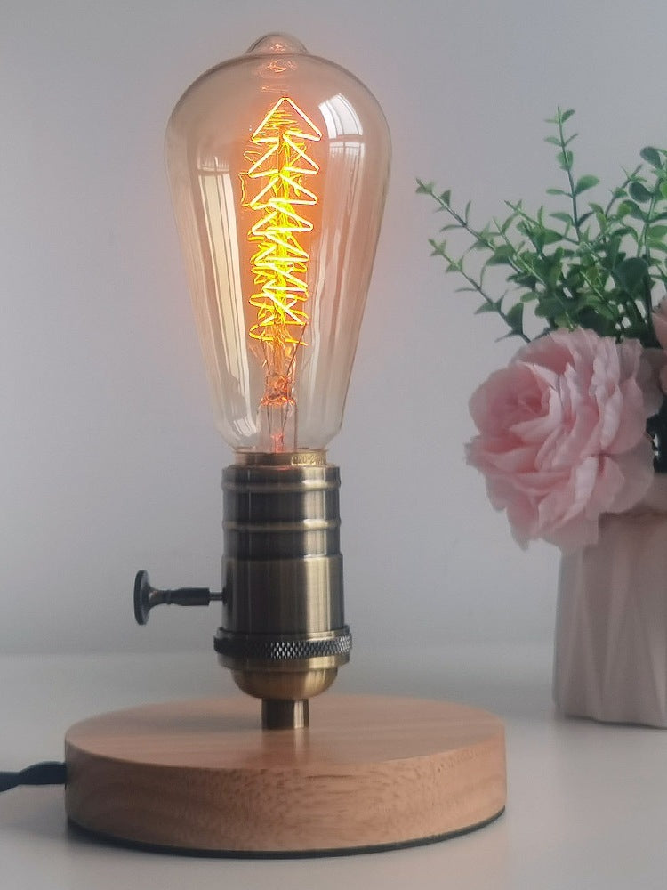 Edison Vintage Bulb Small Night Lamp Japanese Atmosphere
