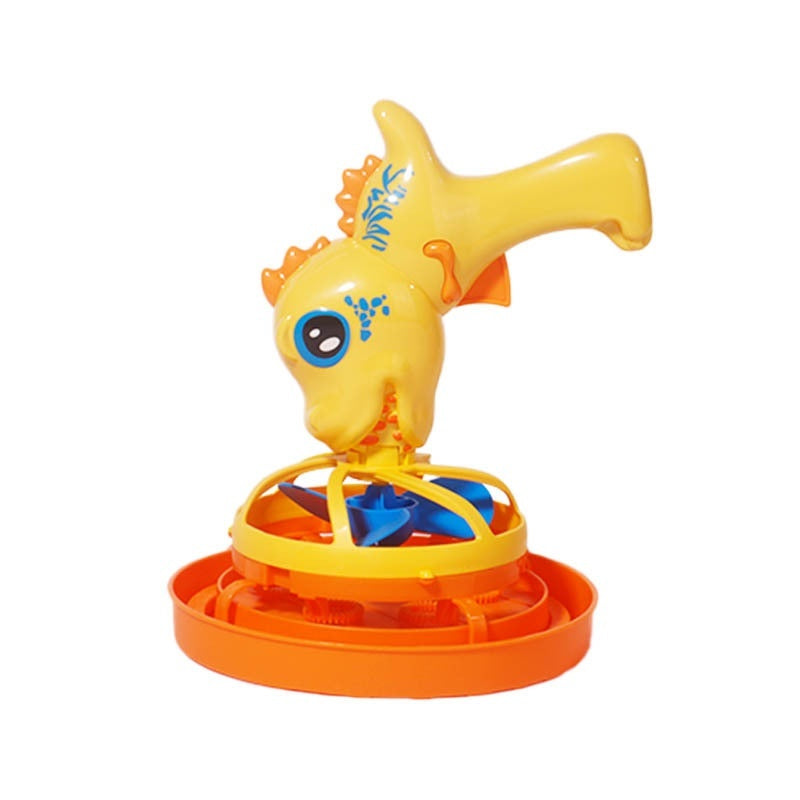 Children's Cartoon Dinosaur Automatic Bubble Blowing Toy