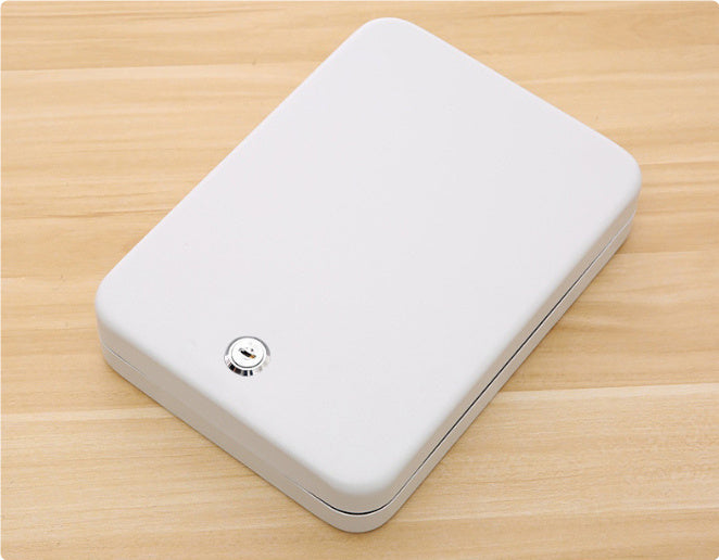 Portable Pistol Safe Box Jewelly Cash Car Safe Anti-theft Keys' Box