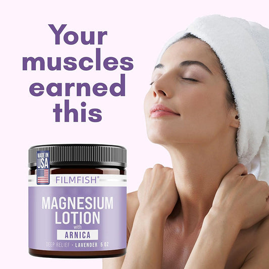 Lavender Magnesium Cream Comfortable Soothing Body Lotion