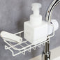 Kitchen Innovative Draining Rack Faucet Rack Sink Rag Storage Rack Stainless Steel Dishcloth Organizing Rack