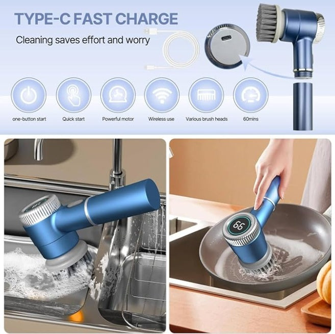 5 In-1-Electric Cleaning Brush